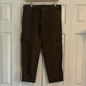 Banana Republic Dark Green Cargo Pants